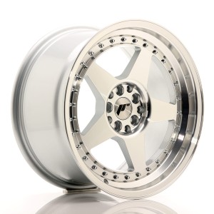Felga aluminiowa JR Wheels JR6 17x9 ET35 5x100/114 Silver Machined Face