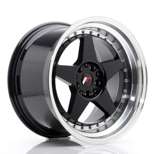Felga aluminiowa JR Wheels JR6 18x10,5 ET25 5x114,3/120 Gloss Black w/Machined