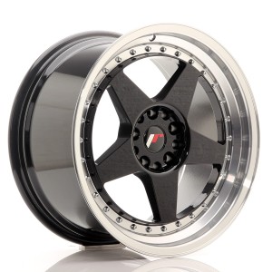 Felga aluminiowa JR Wheels JR6 18x9,5 ET22 5x114,3/120 Gloss Black w/Machined