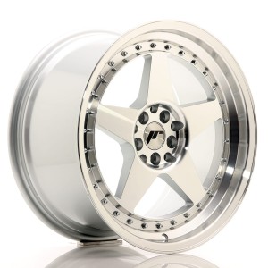 Felga aluminiowa JR Wheels JR6 18x9,5 ET35 5x100/120 Silver Machined Face
