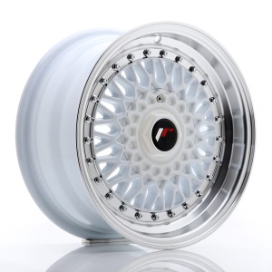 Felga aluminiowa JR Wheels JR9 15x7 ET20 4x100/108 White w/Machined Lip