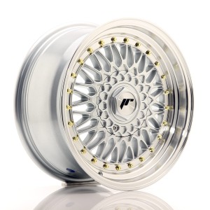 Felga aluminiowa JR Wheels JR9 16x7,5 ET25 BLANK Silver w/Machined Lip