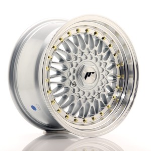 Felga aluminiowa JR Wheels JR9 16x8 ET25 4x100/108 Silver w/Machined Lip