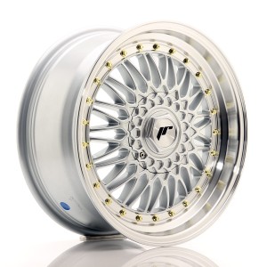 Felga aluminiowa JR Wheels JR9 17x7,5 ET35 4x100/114 Silver w/Machined Lip