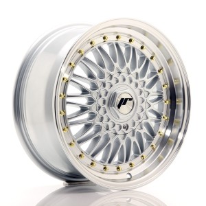 Felga aluminiowa JR Wheels JR9 17x7,5 ET25 5x114/120 Silver w/Machined Lip