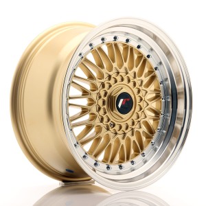 Felga aluminiowa JR Wheels JR9 17x8,5 ET20 5x112/120 Gold w/Machined Lip
