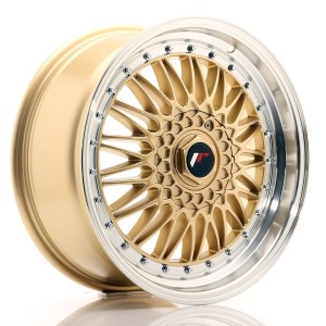 Felga aluminiowa JR Wheels JR9 18x8 ET35-40 BLANK Gold w/Machined Lip