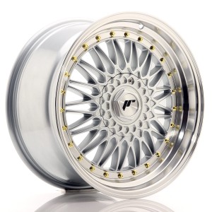Felga aluminiowa JR Wheels JR9 18x9 ET40 5x112/114 Silver w/Machined Lip