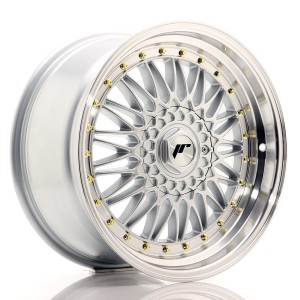 Felga aluminiowa JR Wheels JR9 18x9 ET20-40 BLANK Silver w/Machined Lip