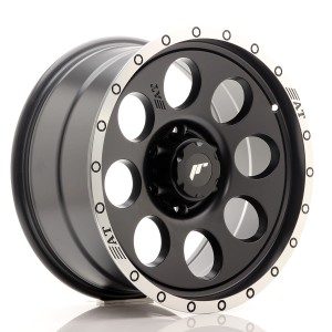 Felga aluminiowa JR Wheels JRX4 18x9 ET20 6x139.7 Matt Black w/Machined Lip
