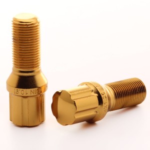 Zestaw 20 śrub do felg Japan Racing JB1 Bolts 12x1,5 Gold