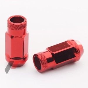 Zestaw 20 kutych nakrętek Japan Racing Nuts JN1 12x1,25 Red