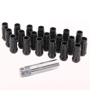Zestaw 20 kutych nakrętek Japan Racing Nuts JN4 12x1,25 Black