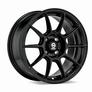 Felga aluminiowa SPARCO FF 1 GLOSS BLACK 7x17 4x108 ET25