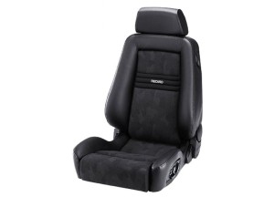 Fotel samochodowy RECARO Ergomed ES Airbag Clima Artista black / Leather black