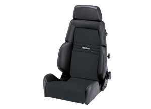 Fotel samochodowy RECARO Expert L (LT/X) Dinamica black / Artificial leather black