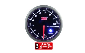 Obrotomierz AutoGauge SM PEAK BLUE/WHITE 52 mm
