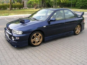 Dokładki progów J-Spec Subaru Impreza MK1