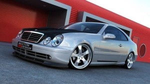 Dokładki progów Mercedes CLK W208 AMG Look