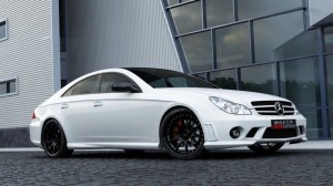 Dokładki progów Mercedes CLS C219 (W204 AMG Look)