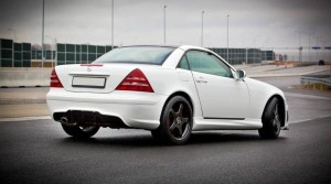 Dokładki progów Mercedes SLK R170