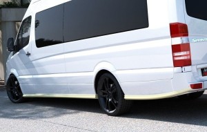 Dokładki progów Mercedes Sprinter II FL 2013-
