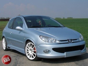 Dokładki progów Peugeot 206 ( AF )