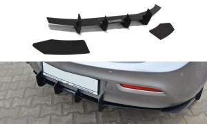 Dyfuzor tylny i splittery tylne boczne Mazda 3 MK2 Sport / Przedlift