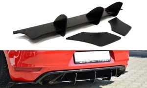 Dyfuzor tylny i splittery tylne boczne Volkswagen Golf MK6 GTI 35th