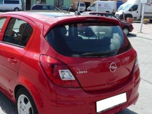 Spojler dachowy Opel Corsa D 5D
