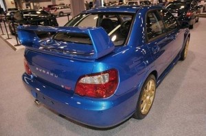 Spojler tylny Subaru Impreza MK2 00-07 Sedan ( STI Look )