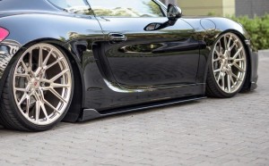 Dokładki progów Porsche Cayman MK2 981C