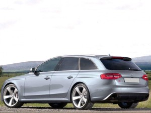 Spojler tylny Audi A4 B8 / B8 FL Avant ( RS4 Look )