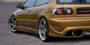 Dokładki progów 2 Civic V Hatchback