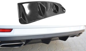 Dokładka tylna Skoda Superb MK3 (czarny połysk)