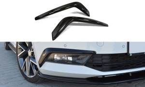 Ramki swiatel Skoda Superb MK3 (carbon look)
