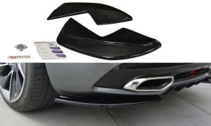 Tylne boczne splittery Citroen DS5 Polift / Przedlift (carbon look)