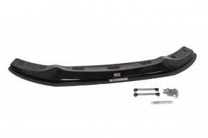 Splitter przedni hybrydowy BMW 4 F32 M-Pack (GTS-Look) (czarny połysk)