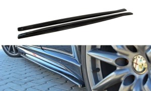Dokładki progów Alfa Romeo 159 TI (czarny połysk)