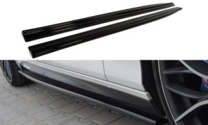 Dokładki progów BMW 1 F20 M-Power (czarny połysk)