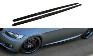 Dokładki progów BMW 3 E92 M-Pack (czarny połysk)