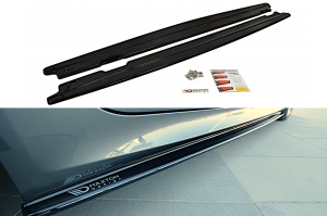 Dokładki progów BMW 5 E60/61 M-Pack (czarny mat)