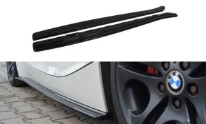Dokładki progów BMW Z4 E85 / E86 Przedlift (czarny połysk)