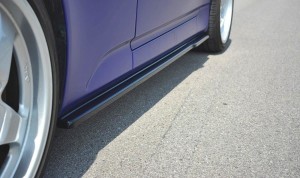 Dokładki progów Honda S2000 (czarny połysk)