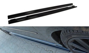Dokładki progów Mazda 3 MPS MK1 Przedlift (czarny mat)