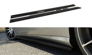 Dokładki progów Mercedes C219 (carbon look)