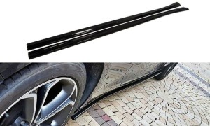 Dokładki progów Opel Astra J GTC (czarny mat)