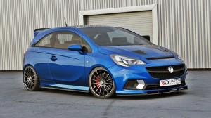 Dokładki progów Opel Corsa E OPC / VXR (carbon look)