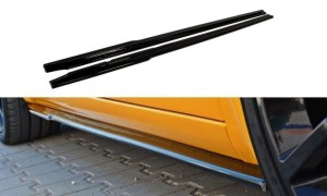 Dokładki progów Renault Megane II Rs (czarny mat)