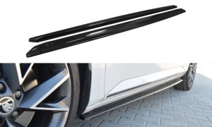 Dokładki progów Skoda Superb MK3 (carbon look)